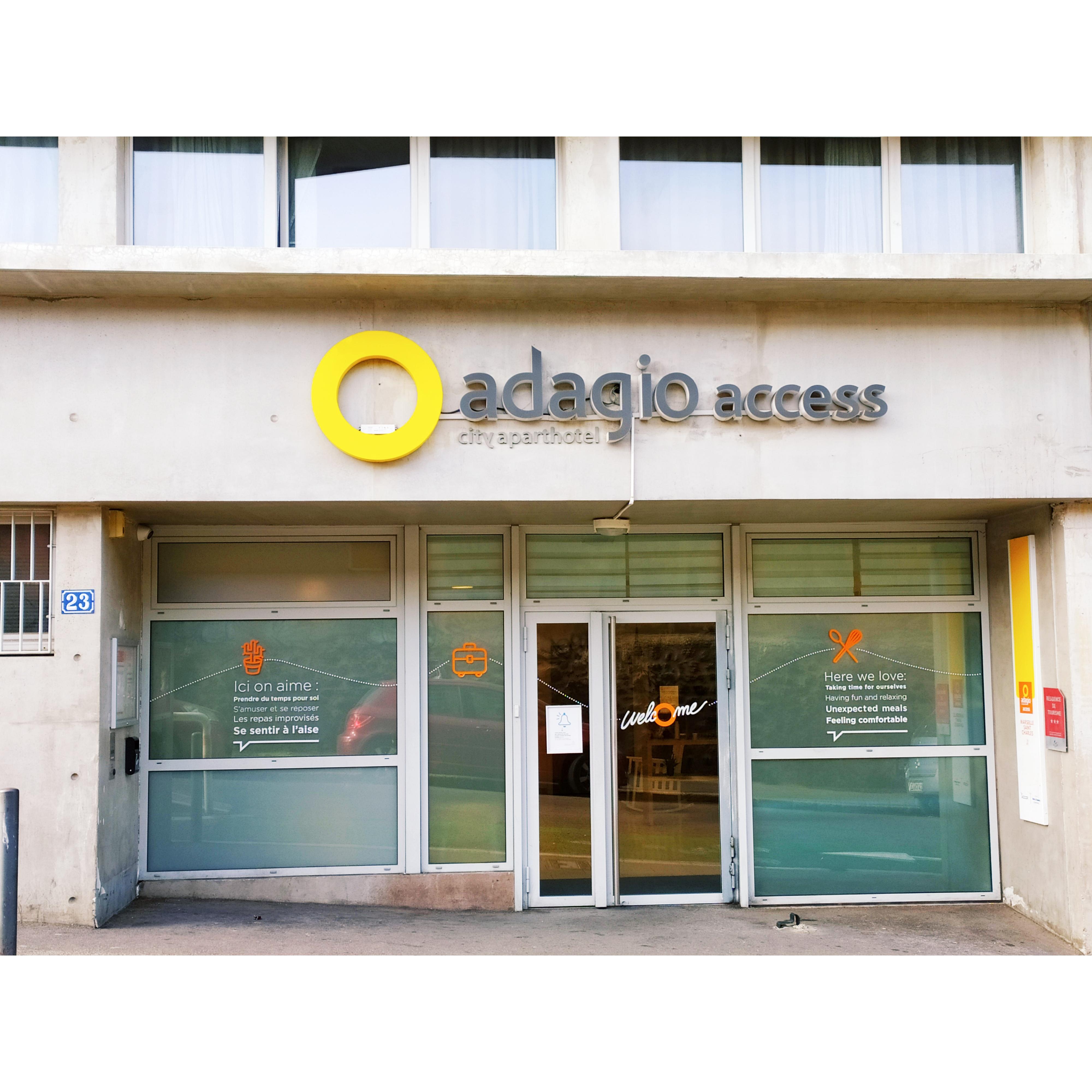 Aparthotel Adagio Access Marseille Saint Charles Exteriör bild